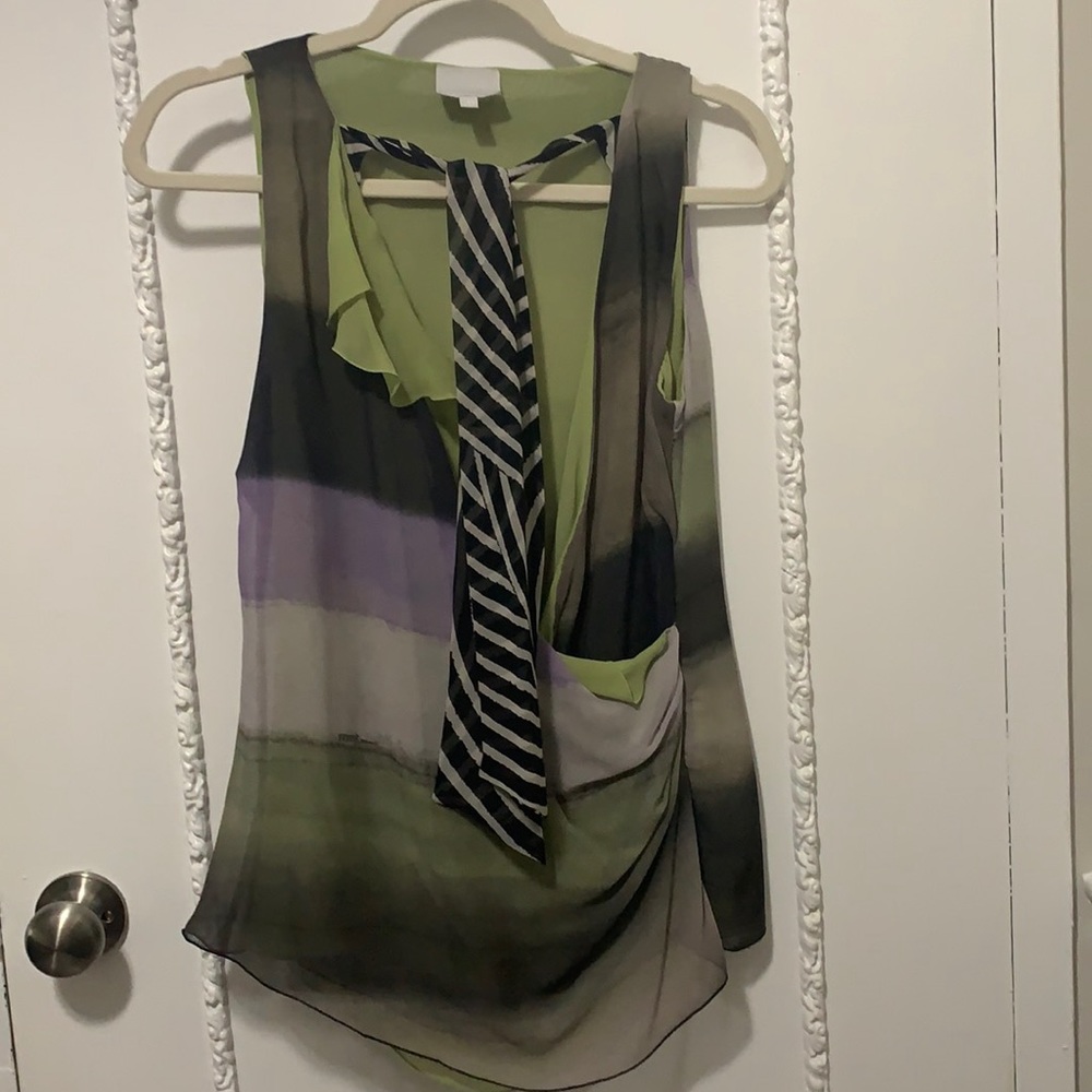 🟣  3/$50!  Silk top by Ferre Milano (M)